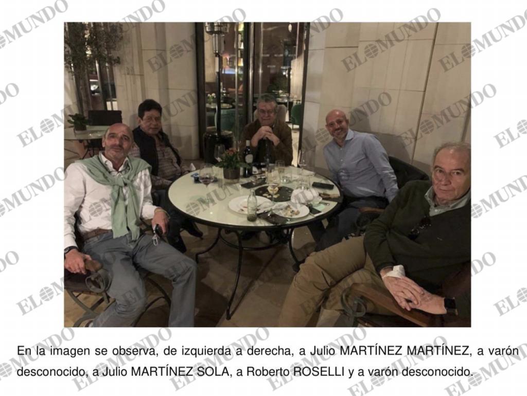Fotografía incorporada al informe de la Udef sobre Plus Ultra.