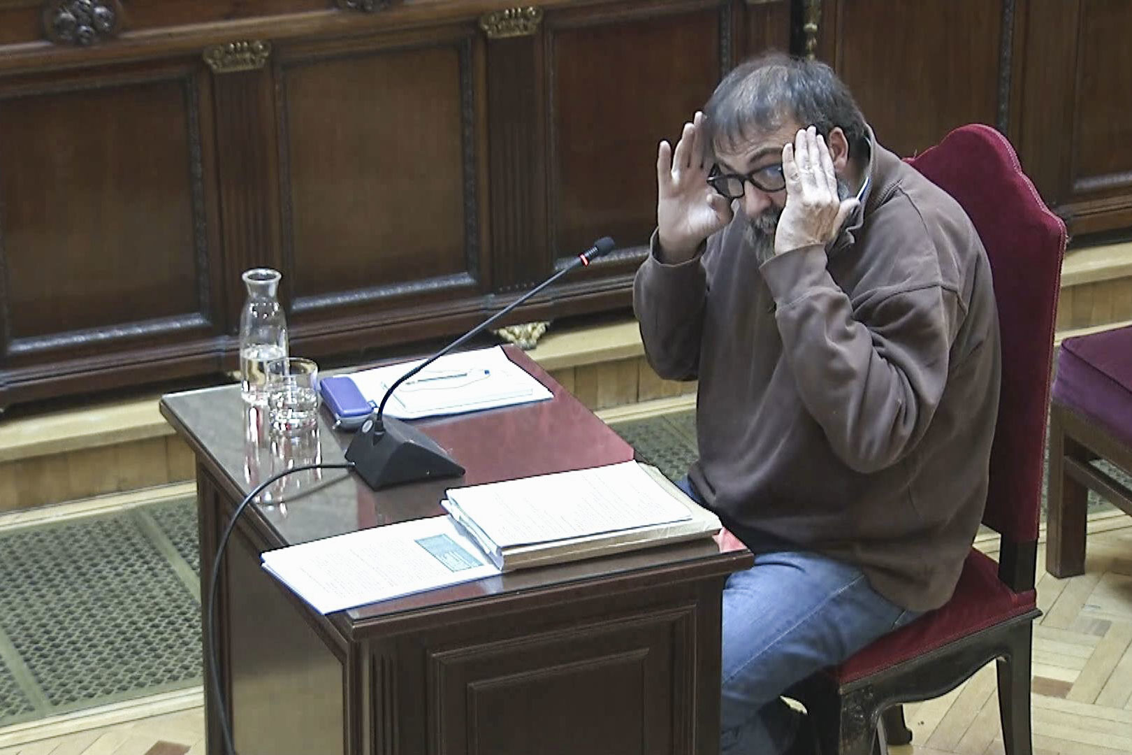 Koldo García, en el juicio.