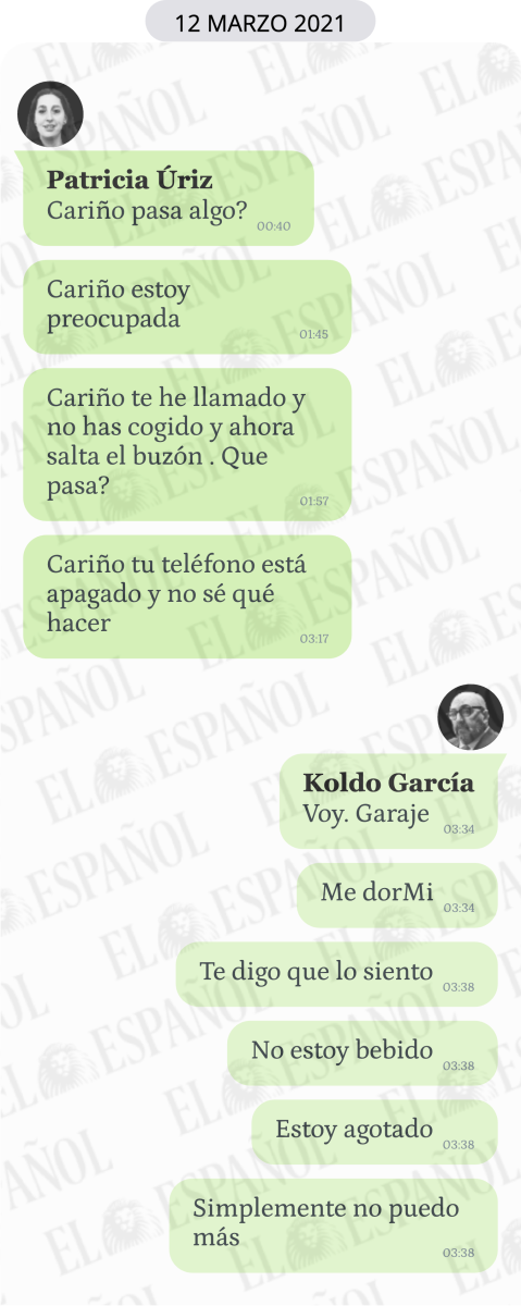 Conversación entre Patricia Úriz y Koldo García