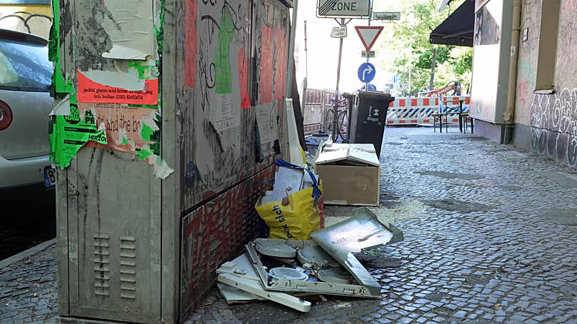 Rubbish in Berlin