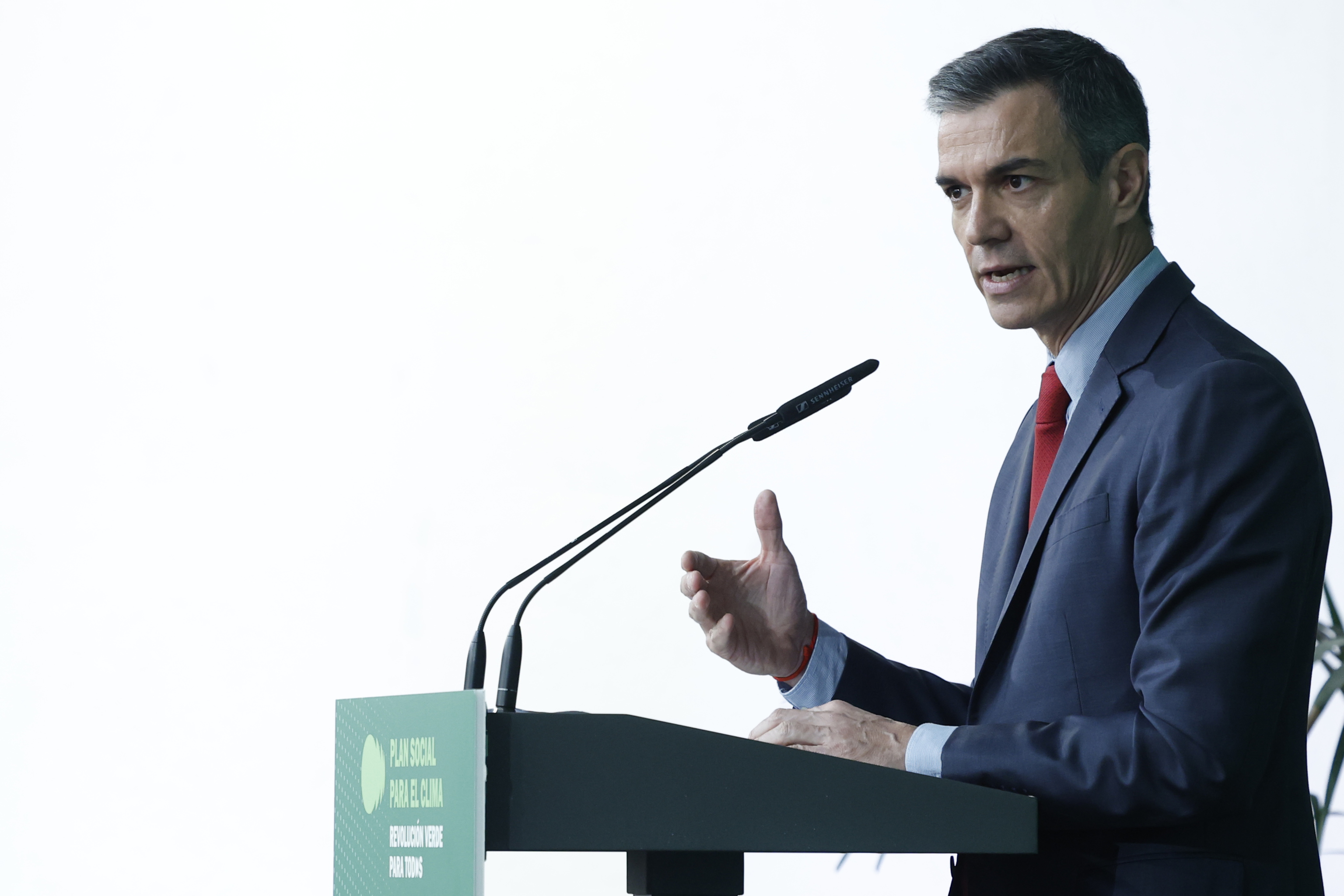 El presidente del Gobierno, Pedro Sánchez.