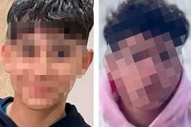 Los dos menores detenidos, de 14 y 15 años