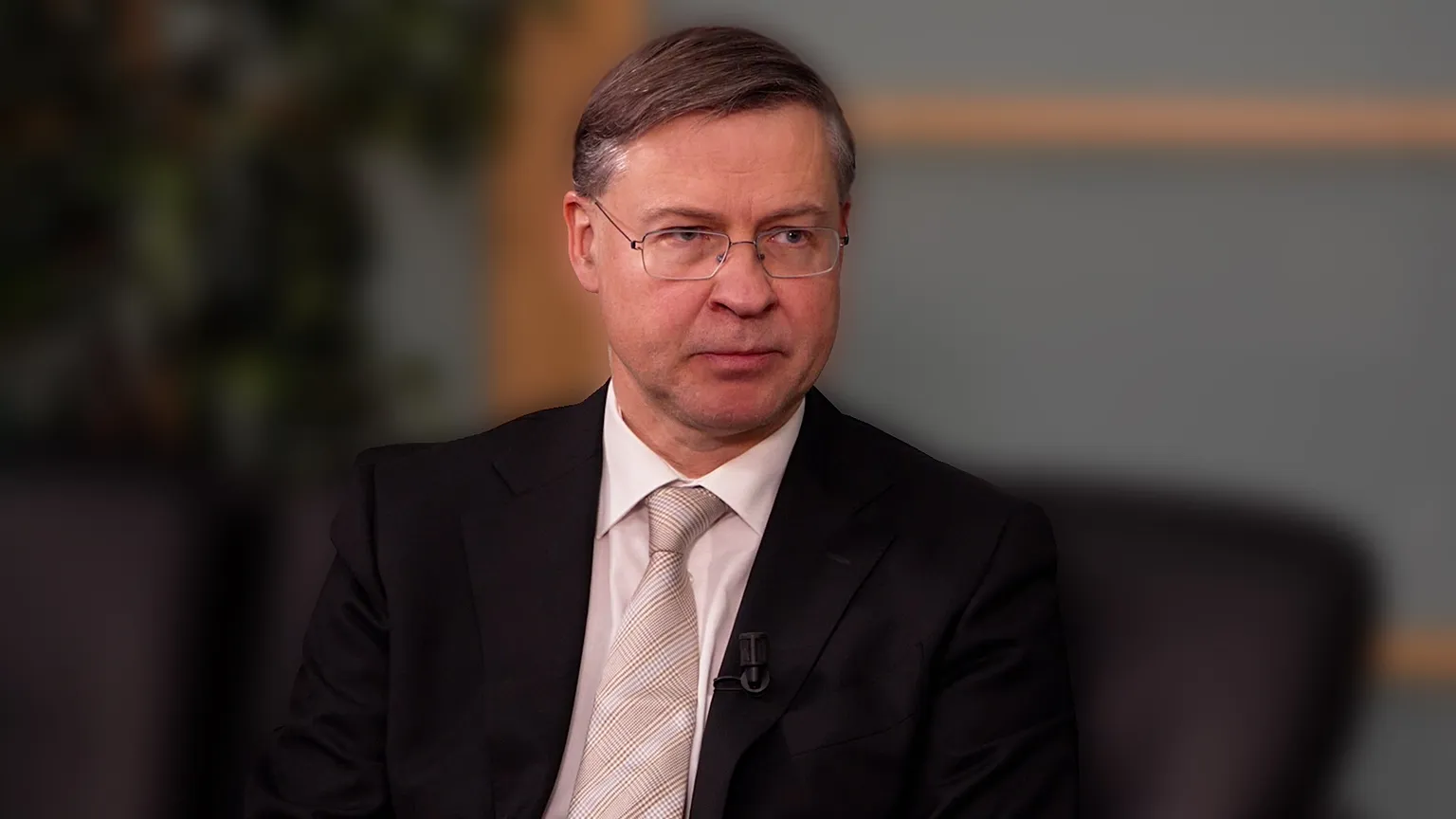 Valdis Dombrovskis, EU COmmissioner for Economy and Productivity