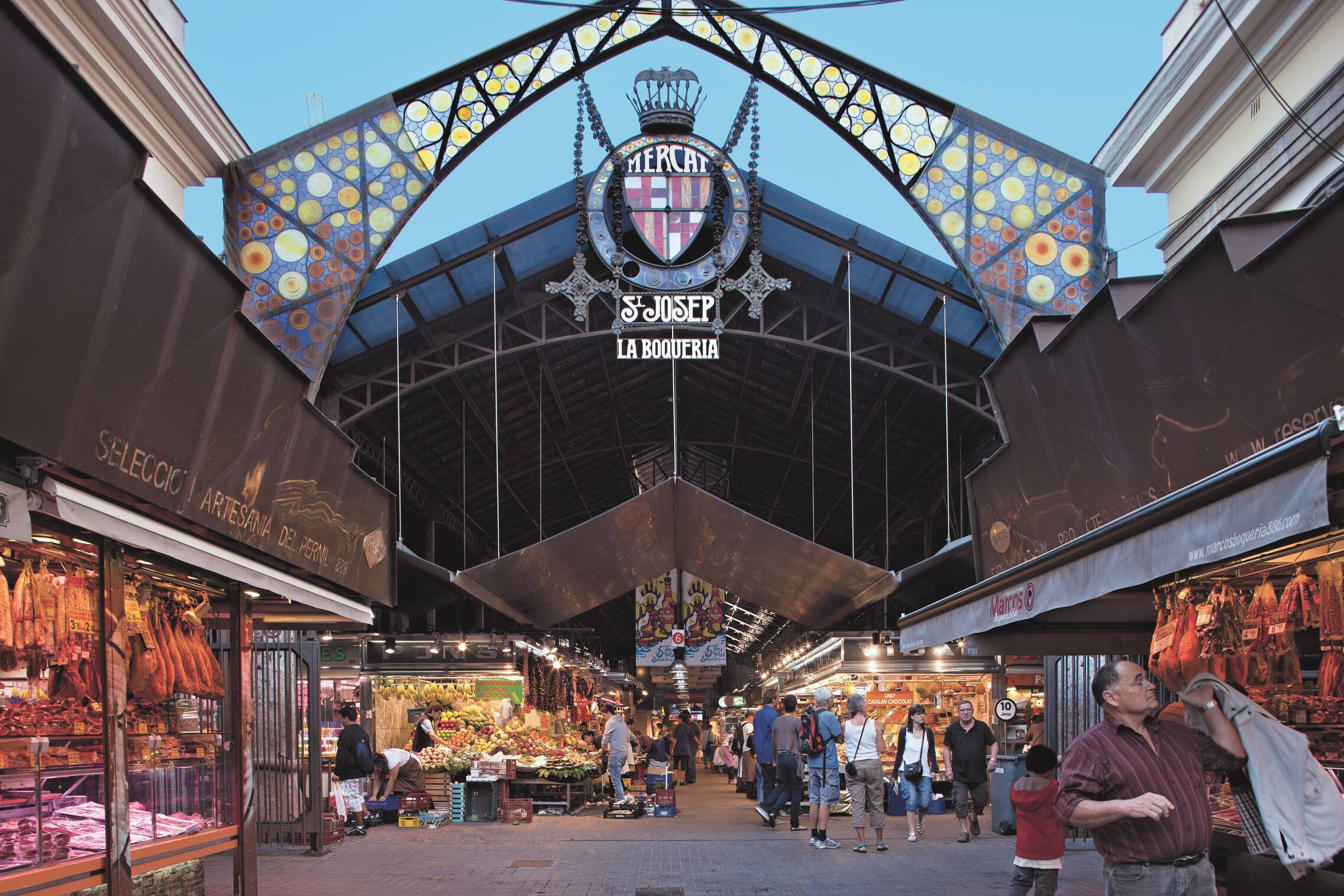 Foto: El precioso mercado modernista que quiere ser Patrimonio de la Humanidad en España. (Ajuntament de Barcelona)