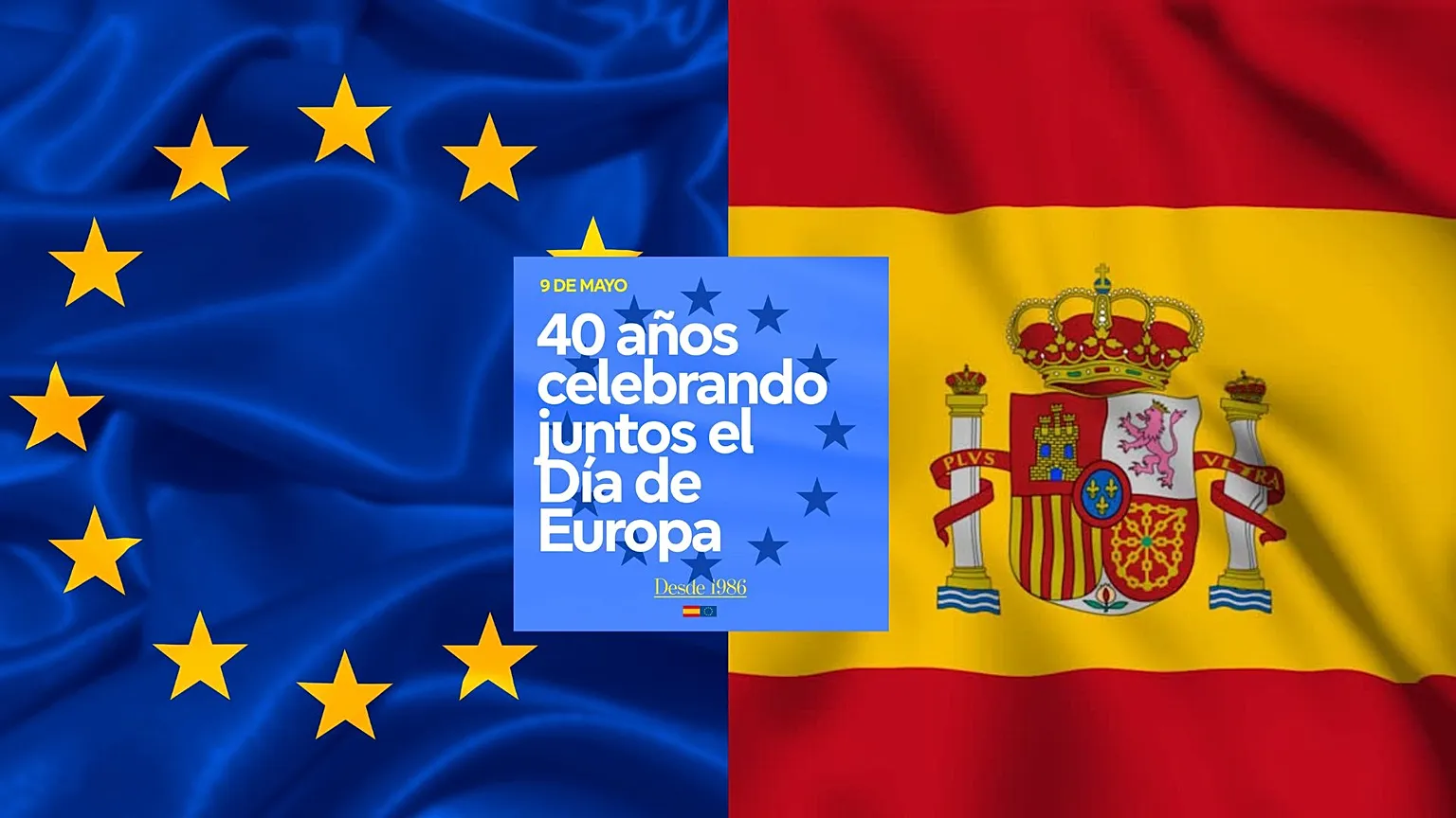 Europe Day, 40 years since Spain joined the EU
