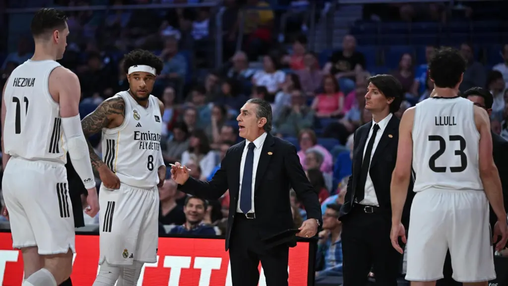 Sergio Scariolo, durante el partido contra Joventut.