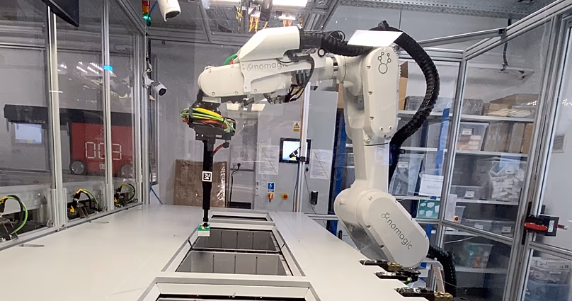 Robots being tested in Warsaw, Poland