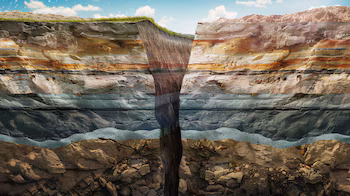 Placa tectónica, placa litosférica, geología - visualesIA