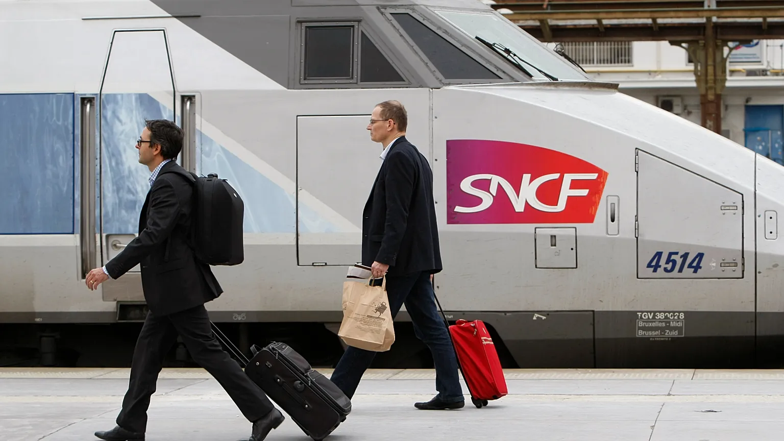 SCNF trains in France