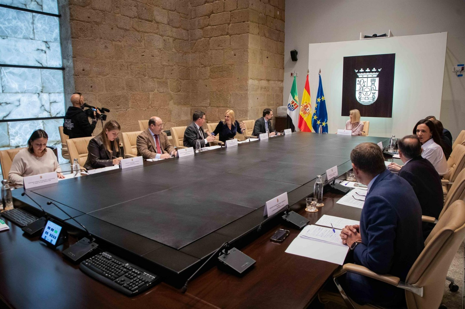 Reunión del Consejo de Gobierno de la Junta de Extremadura, este martes.