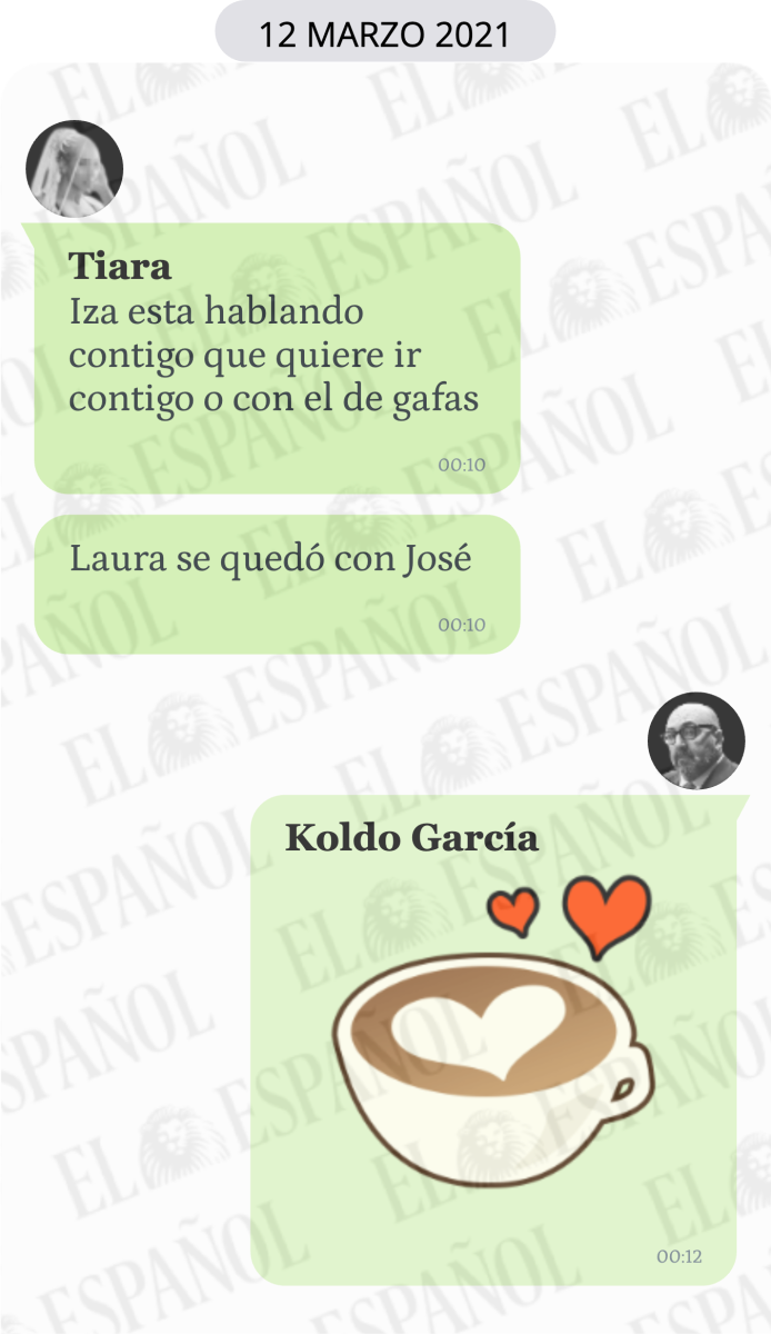 Conversación entre Tiara y Koldo García