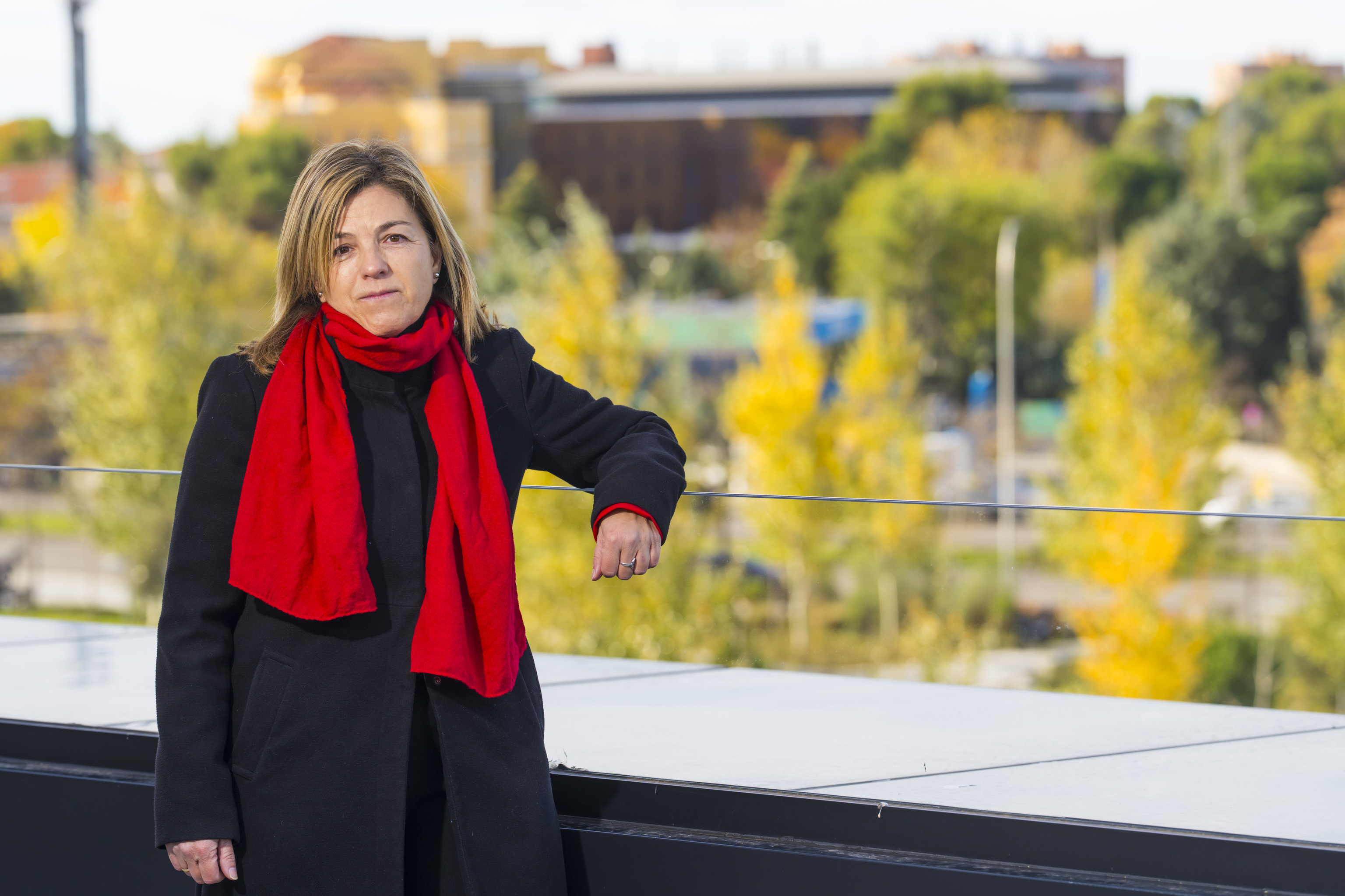 Ana Hernández, presidenta del Comité de Empresa del CNIO y denunciante de las irregularidades.