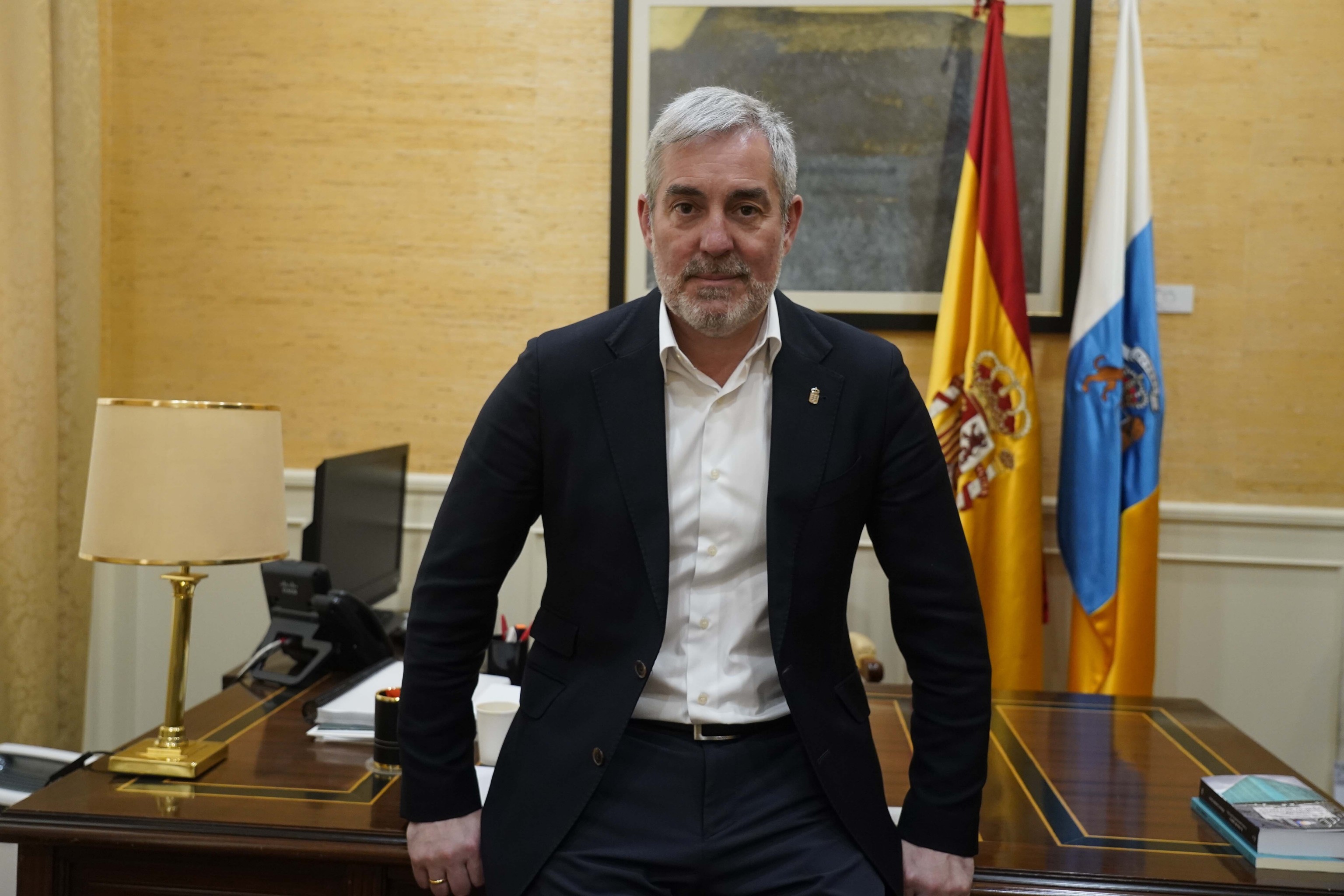 El presidente de Canarias, Fernando Clavijo.