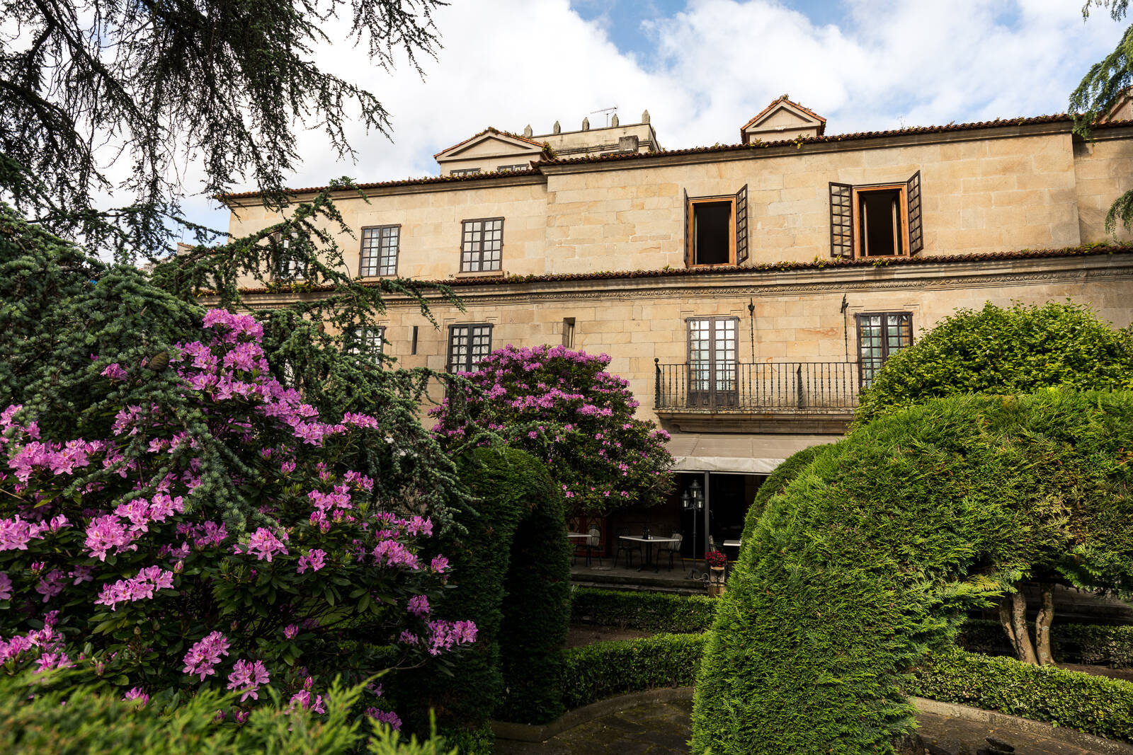 Foto: El Parador que se encuentra en la capital de las Rías Baixas. (Paradores)