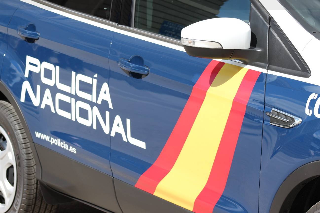 Un coche de la Policía Nacional.
