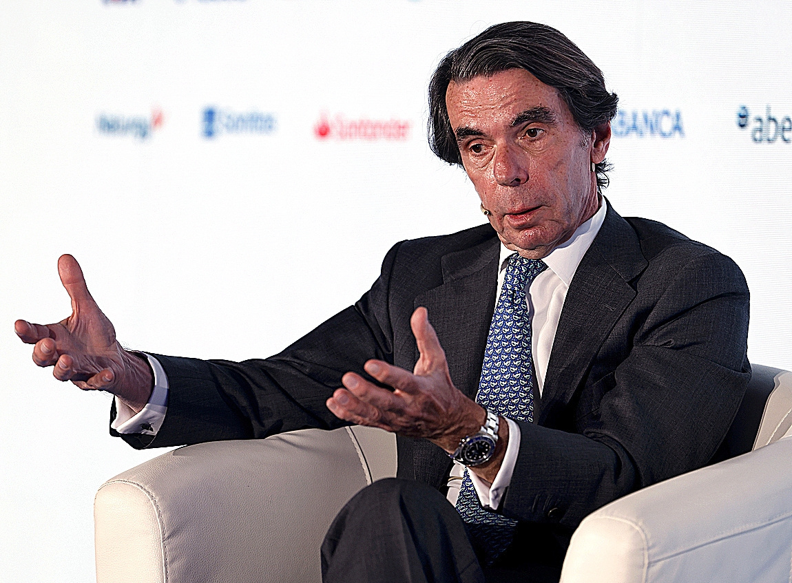 El ex presidente del Gobierno, José María Aznar.