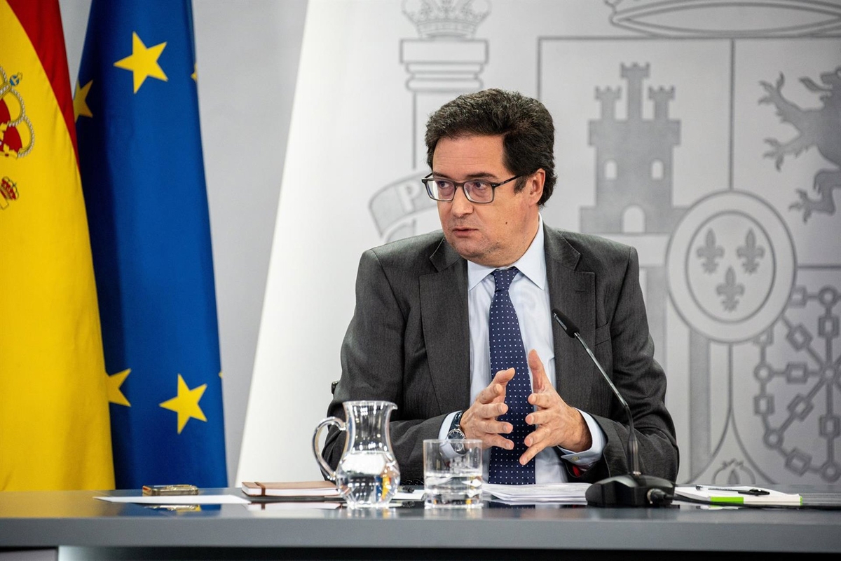 El ministro de Transformación Digital y Función Pública, Óscar López. Gabriel Luengas - Europa Press