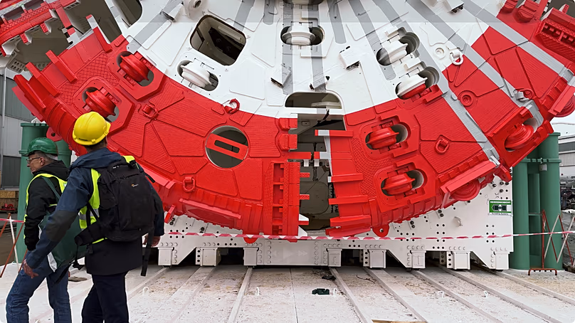Herrenknecht is a market leader for large tunnelling machines – made in Europe. 