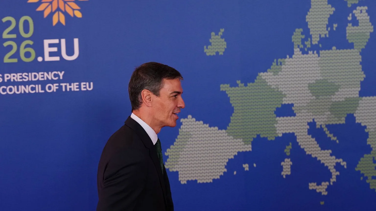 Spain's Prime Minister Pedro Sánchez arrives for the EU Summit in Nicosia, Cyprus, 24 April 2026. 