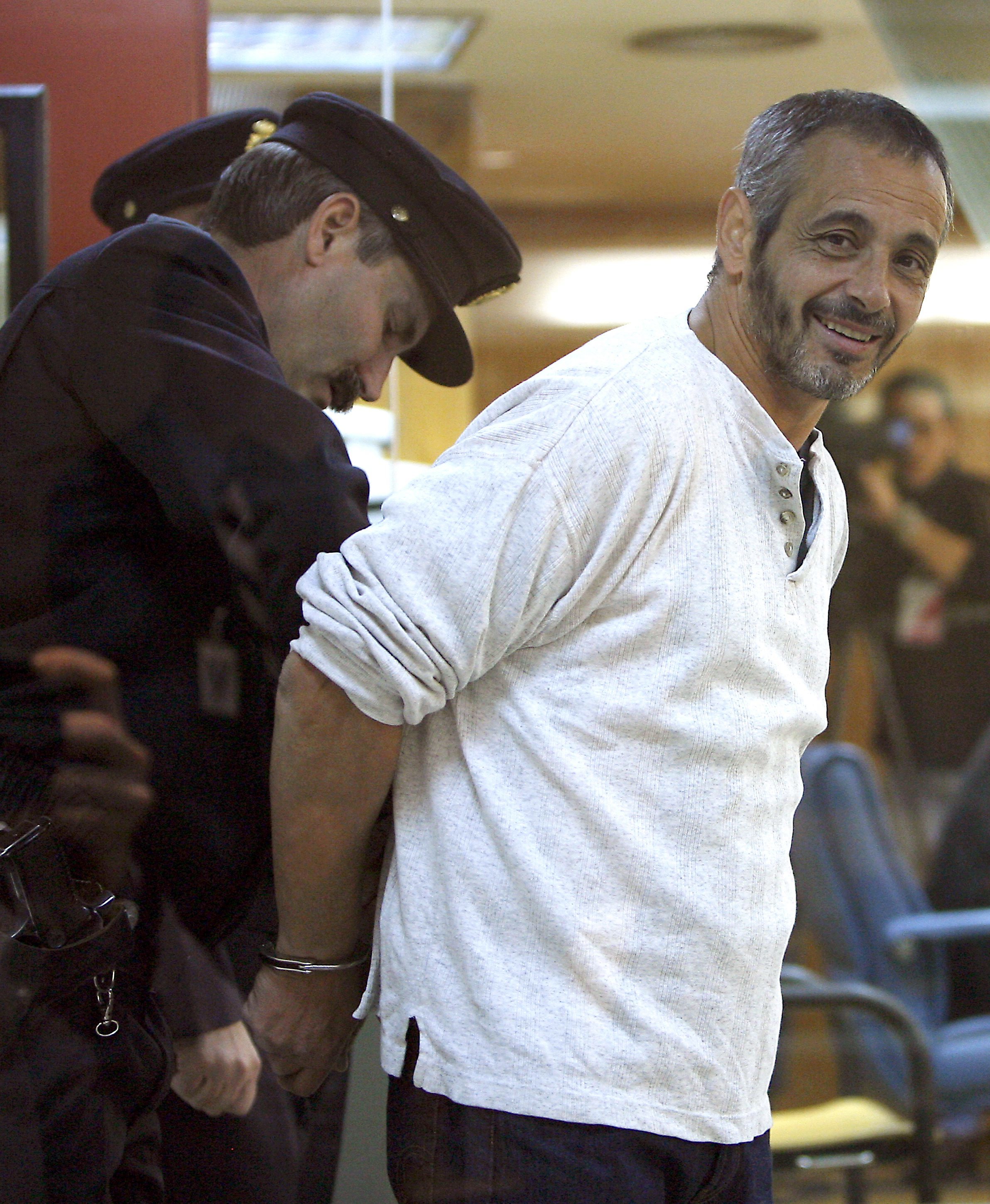 Gregorio Vicario durante el juicio en la Audiencia Nacional por el asesinato del coronel del Ejército Leopoldo García Campos