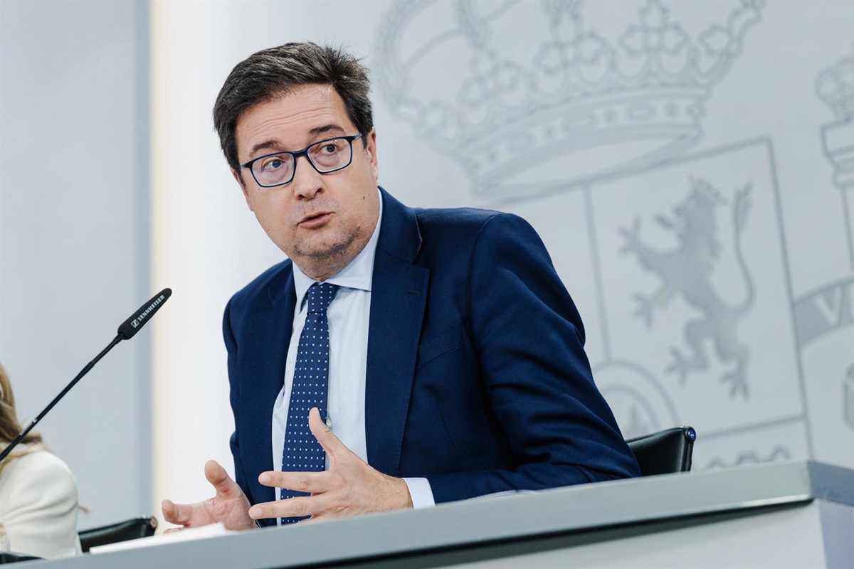 Óscar López Águeda, ministro para la Transformación Digital y de la Función Pública.