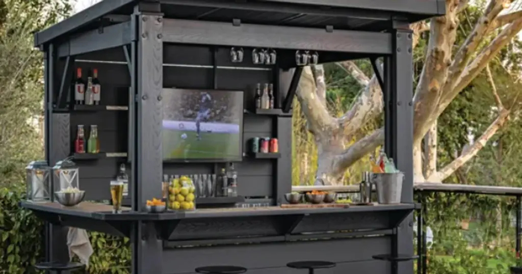 Adiós al calor: el Gazebo Bar Norfolk Leisure Keter de Dunelm ahorra 200€