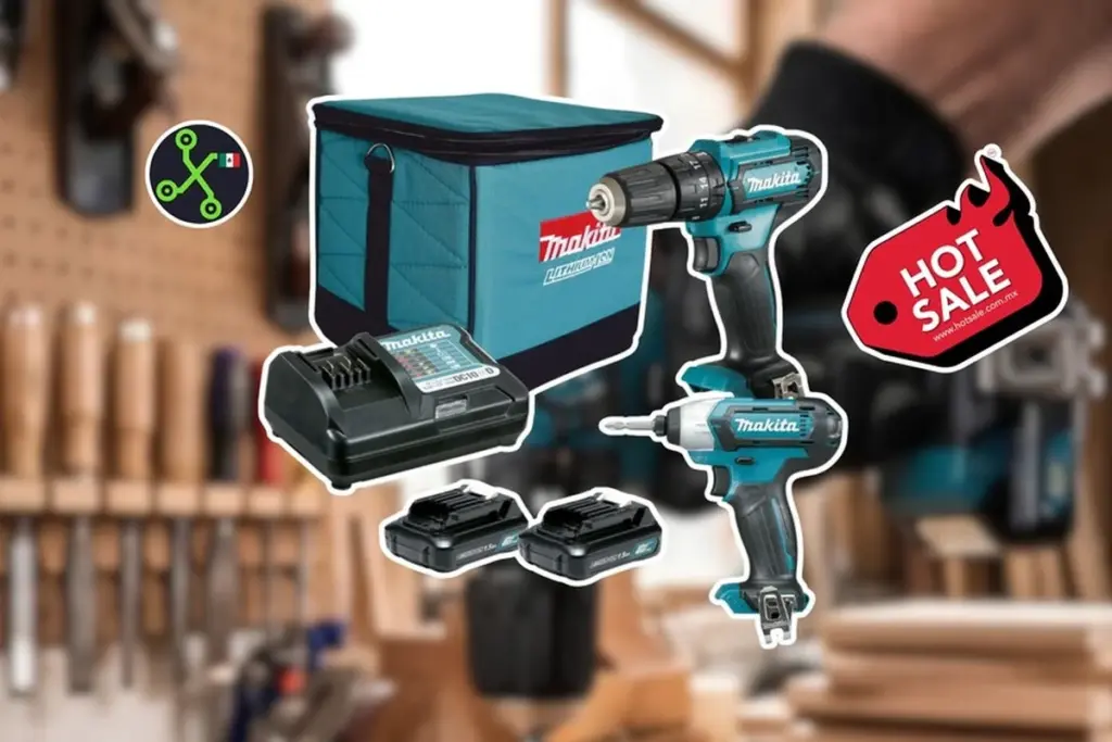 Adiós al esfuerzo: el kit Makita de Amazon México para reformas sin ruido
