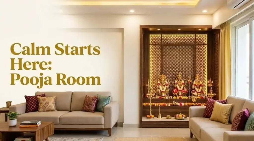 Adiós al estrés: cómo crear una Sala de Puja con decoración de interiores de 2026