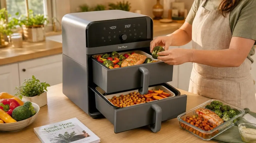 Adiós al horno: ahorra 18€ al mes con Philips Airfryer Vertical Duo Série 4000