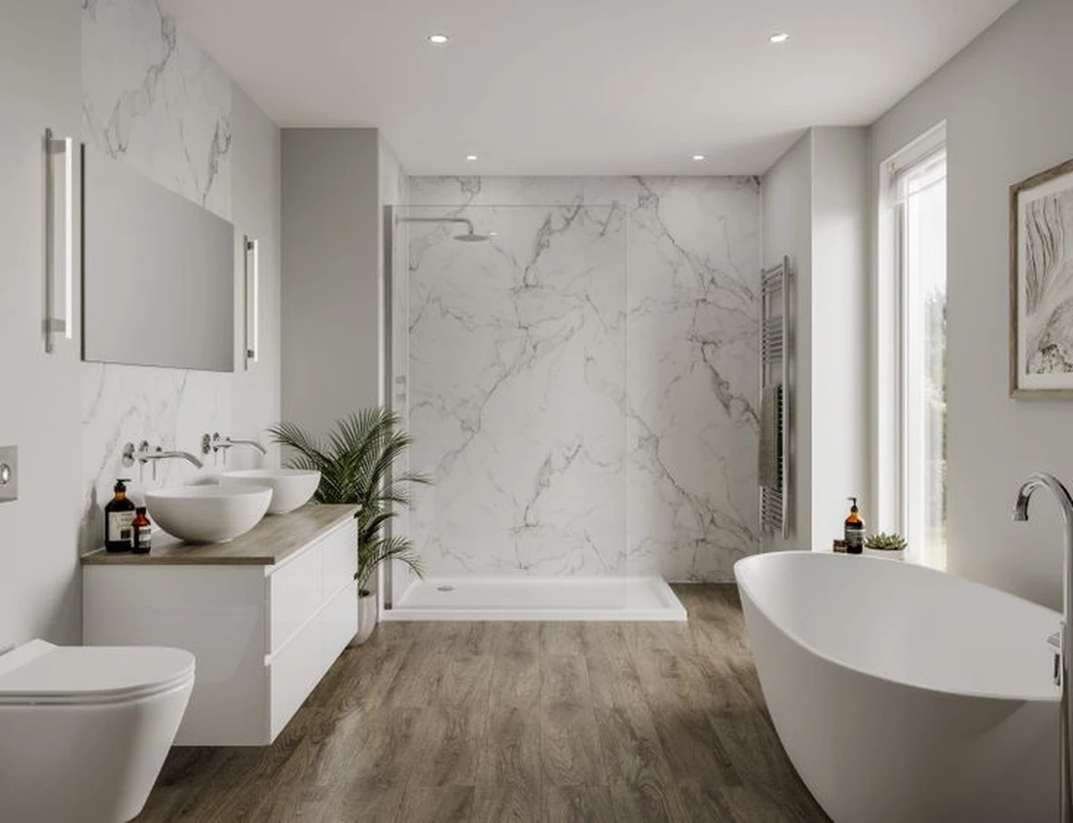 Adiós a los azulejos: el cambio que renueva tu baño en horas y sin obras - image 1