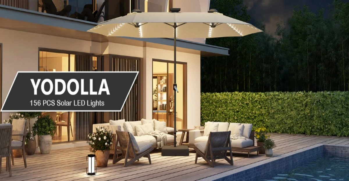 Adiós a los cables: la sombrilla de Lidl y LIVARNO HOME que ilumina gratis - image 1