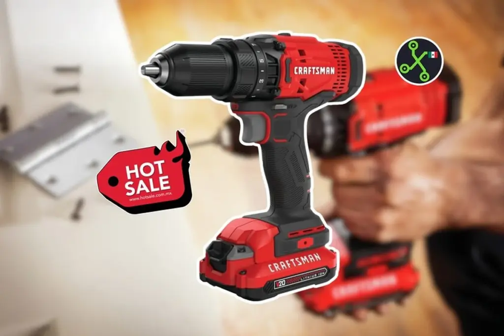 Adiós a los taladros débiles: el kit CRAFTSMAN de Amazon México que arrasa este 2026