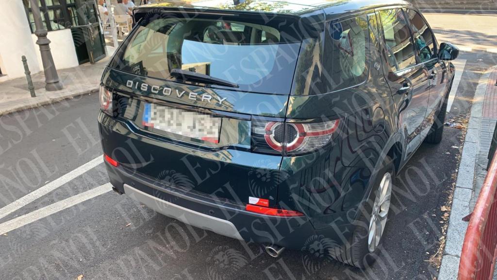 El Land Rover Discovery con el que Joseba llevó a Andres y Lucía de Zaragoza al Parador de Teruel