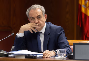 02/03/2026 El expresidente del Gobierno José Luis Rodríguez Zapatero en el Senado. (Eduardo Parra - Europa Press)