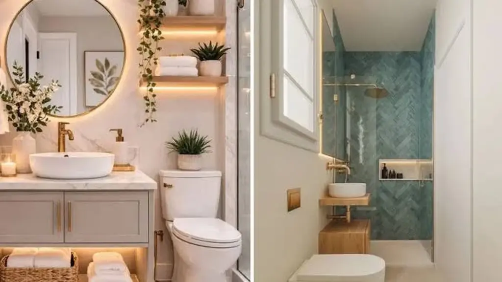 Baño pequeño: 5 claves de diseño de interiores para ganar un 40% de amplitud