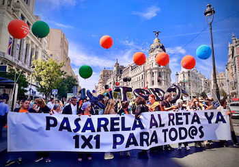 Los mutualistas reclaman frente al Congreso una "pasarela 1x1" al RETA