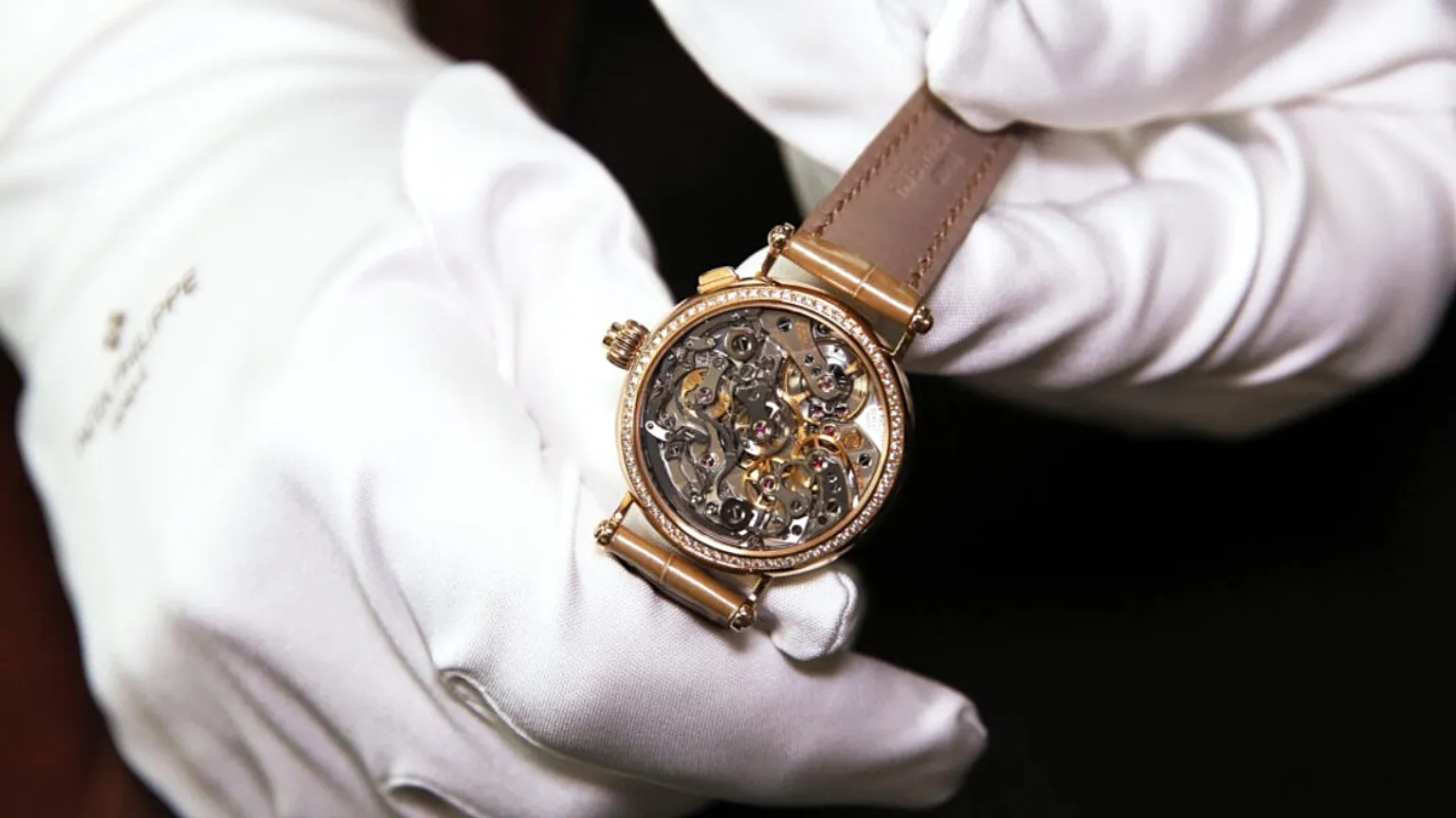 A luxury watch.