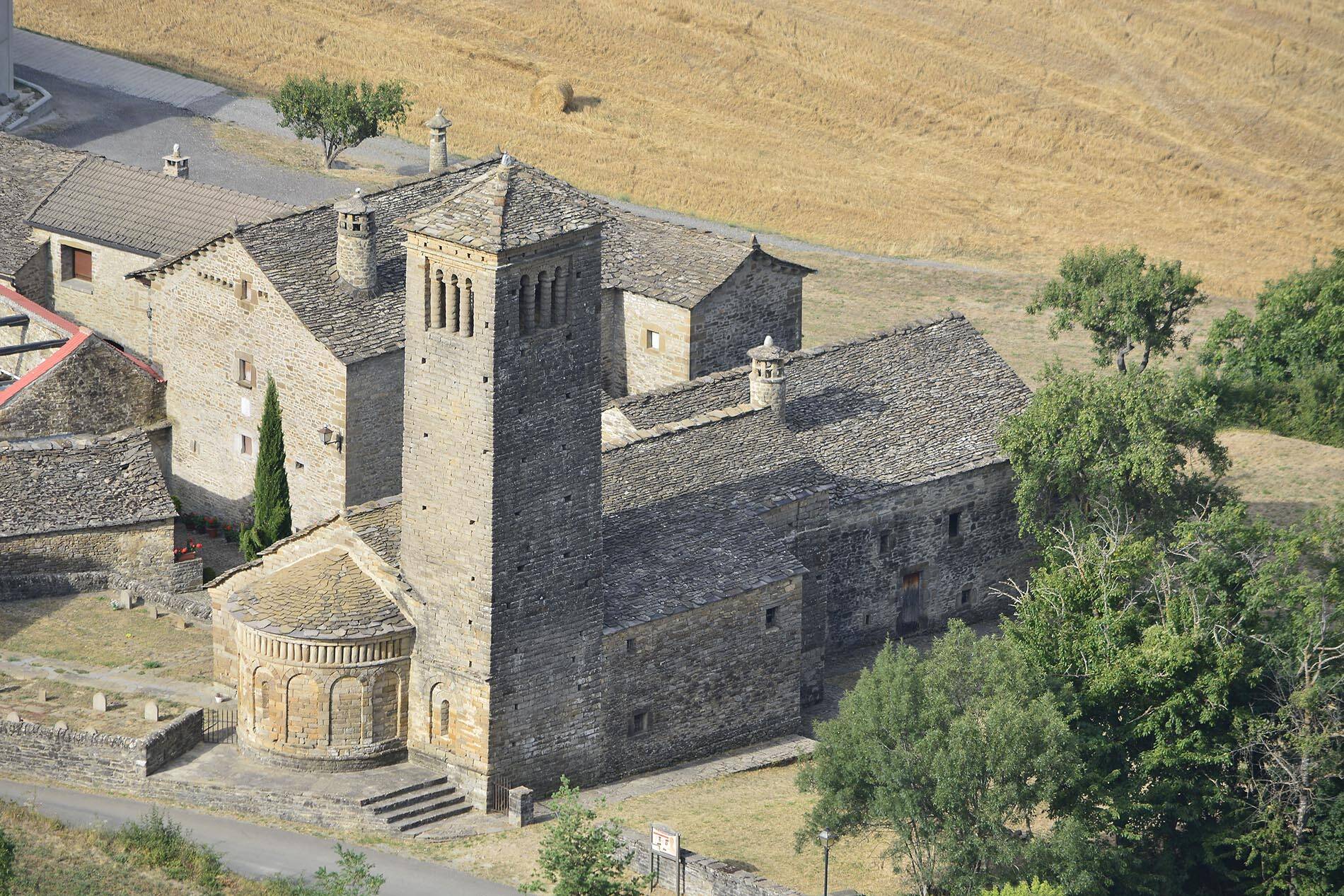 Foto: El pueblo de Aragón que guarda una desconocida joya románica. (Patrimonio Cultural de Aragón)