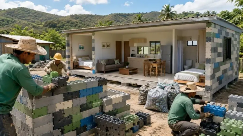 Casas tipo Lego por 7.000€: el invento de Conceptos Plásticos en Colombia