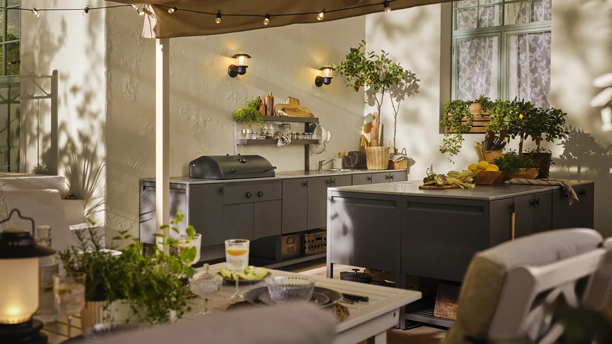 Cocina de lujo sin reformas: el truco de IKEA con GRILLSKÄR para tu terraza - image 1