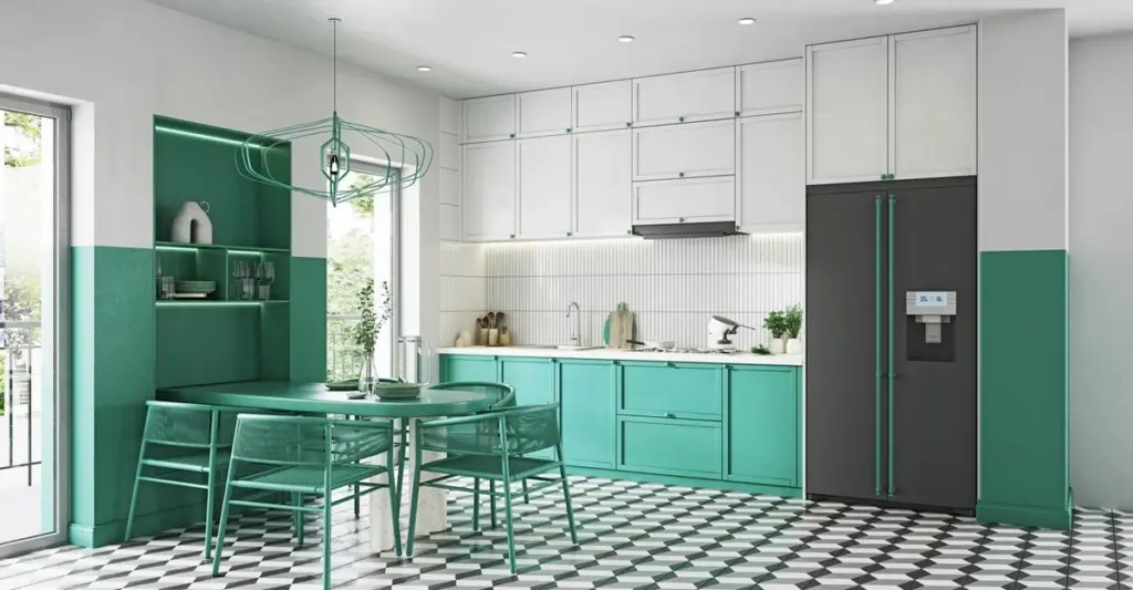 Cocina integral perfecta: el truco del triángulo de trabajo en la cocina para ahorrar miles