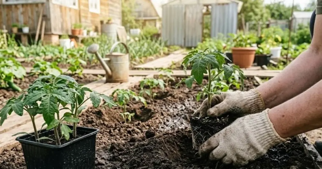 Cosecha de Tomates: el truco lunar para una raíz explosiva en el Óblast de Moscú