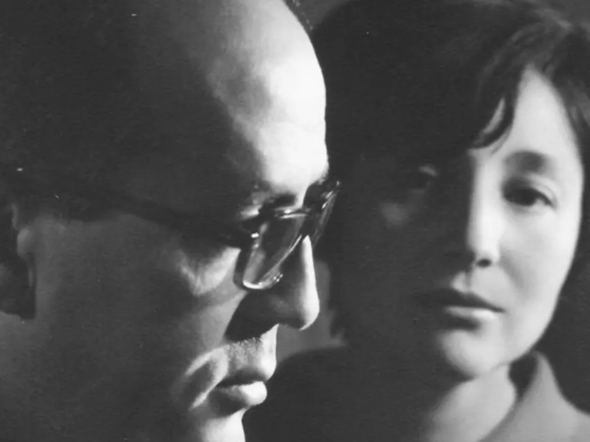 Leopoldo Calvo-Sotelo y su mujer, Pilar Ibáñez-Martín.