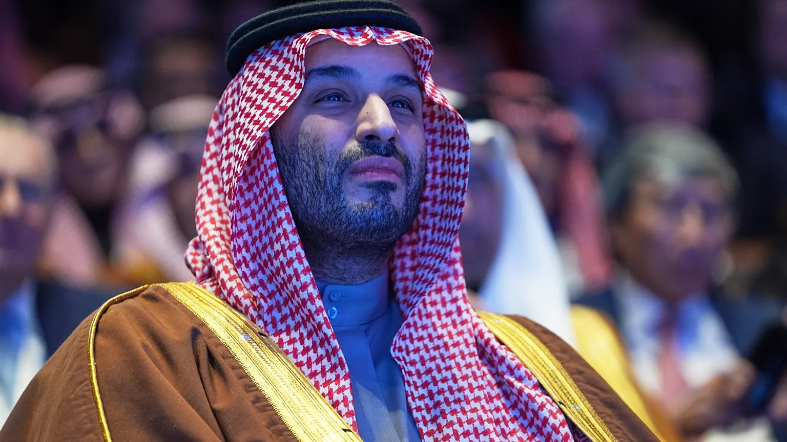 Saudi Crown Prince Mohammed bin Salman in Washington on 19 November 2025.