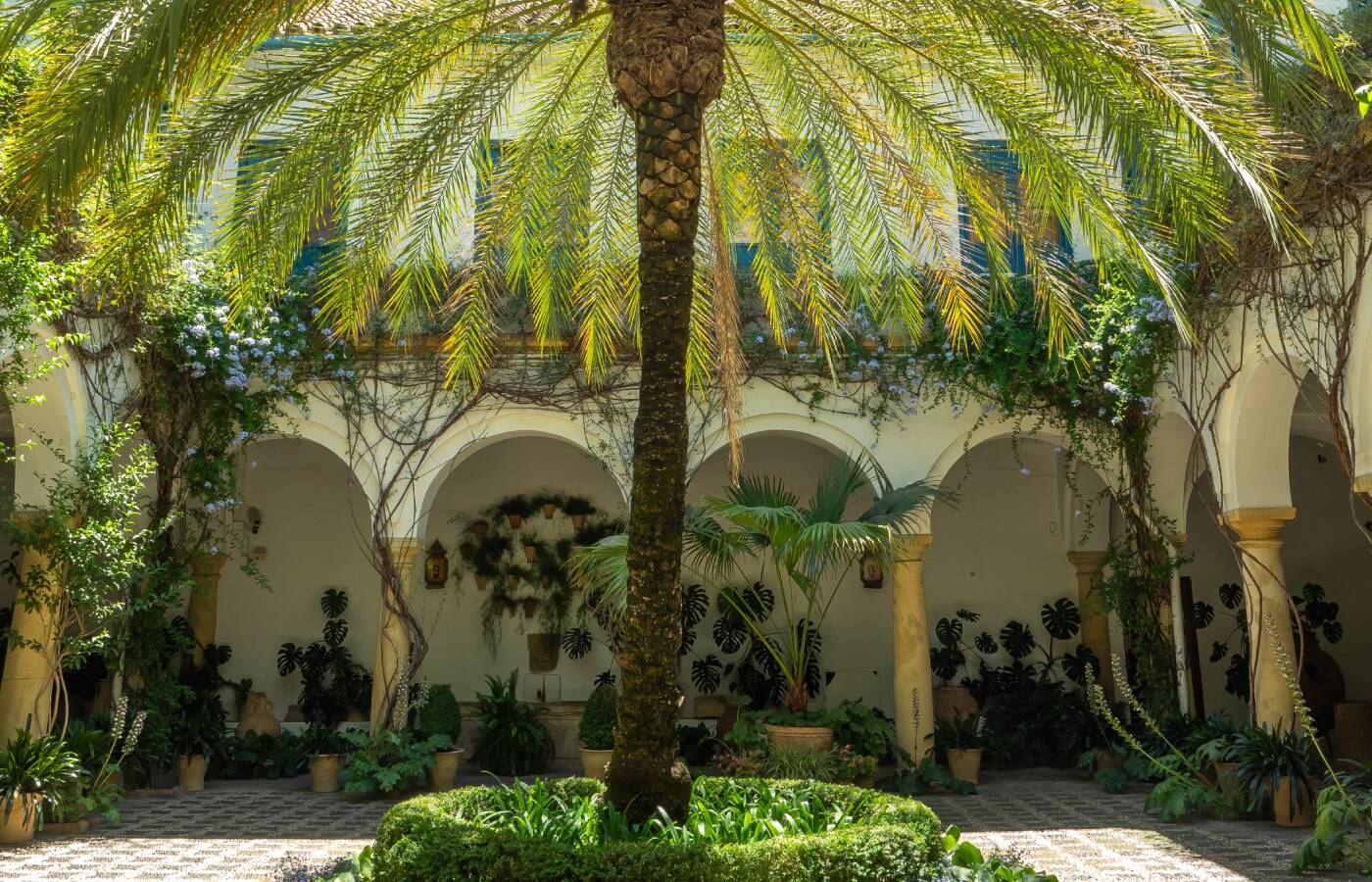 Foto: El monumento que tiene patios abiertos todo el año en Córdoba. (Wikipedia/Ajay Suresh)