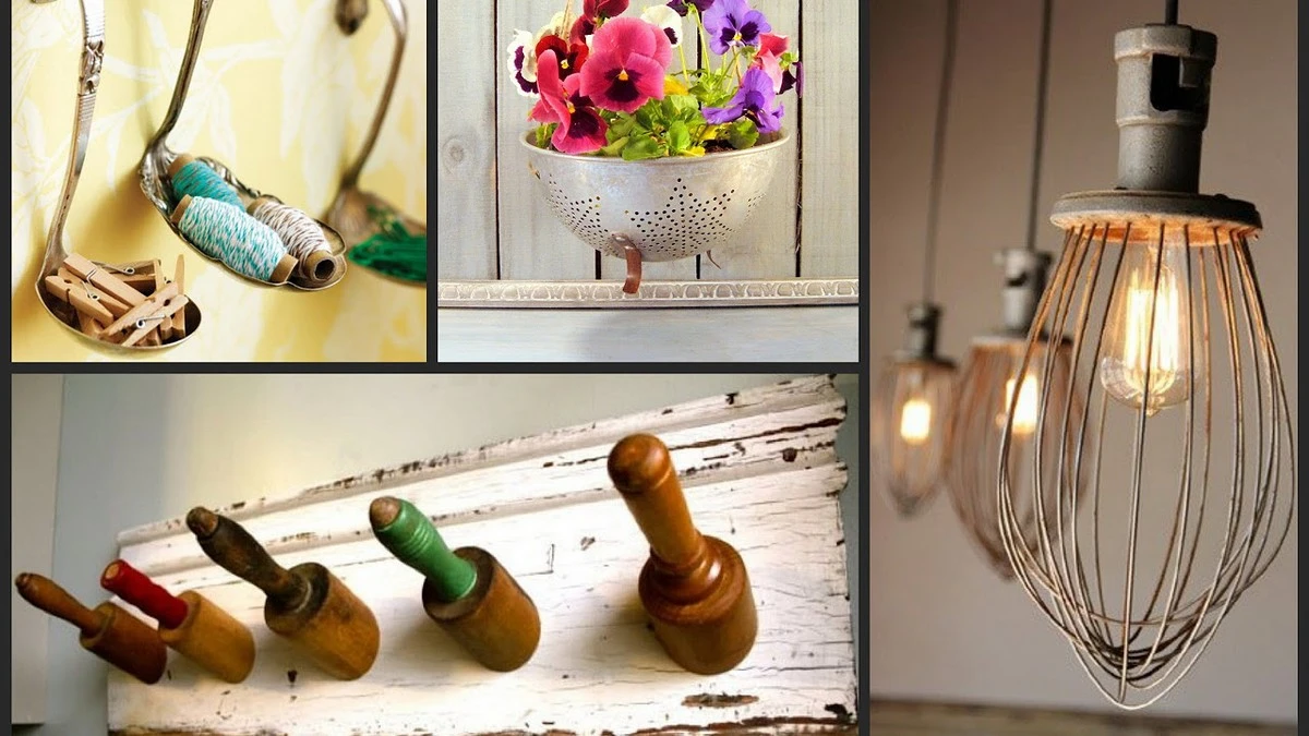 Decoración del hogar: por qué no debes tirar tus utensilios viejos y cómo el reciclaje los transforma en piezas de lujo - image 1