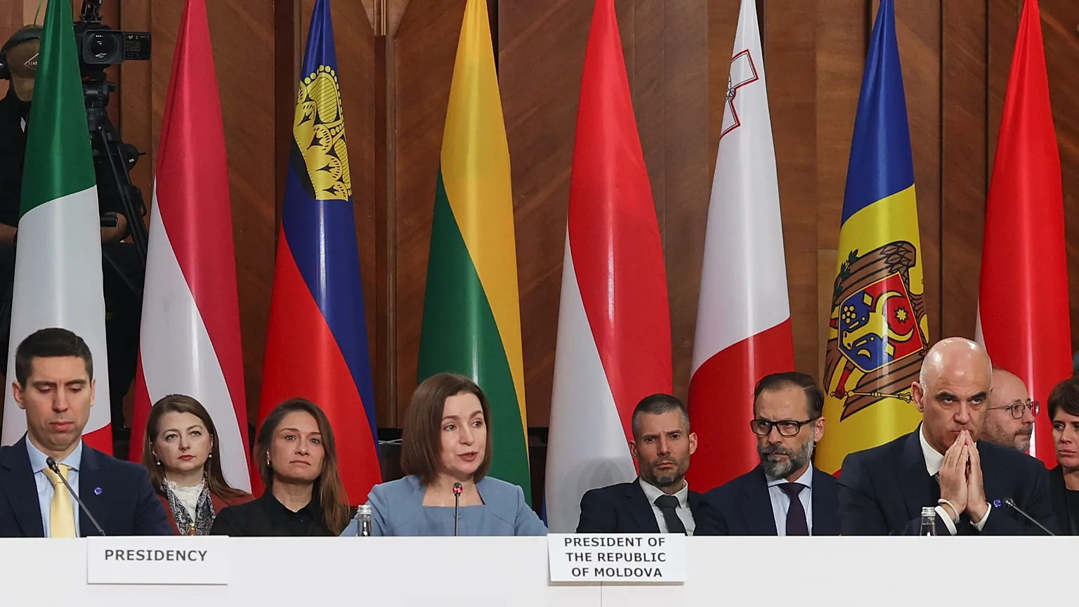 Council of Europe meeting in Moldova