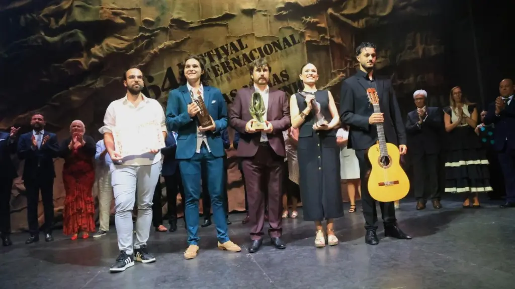 Premiados de una edición pasada del certamen