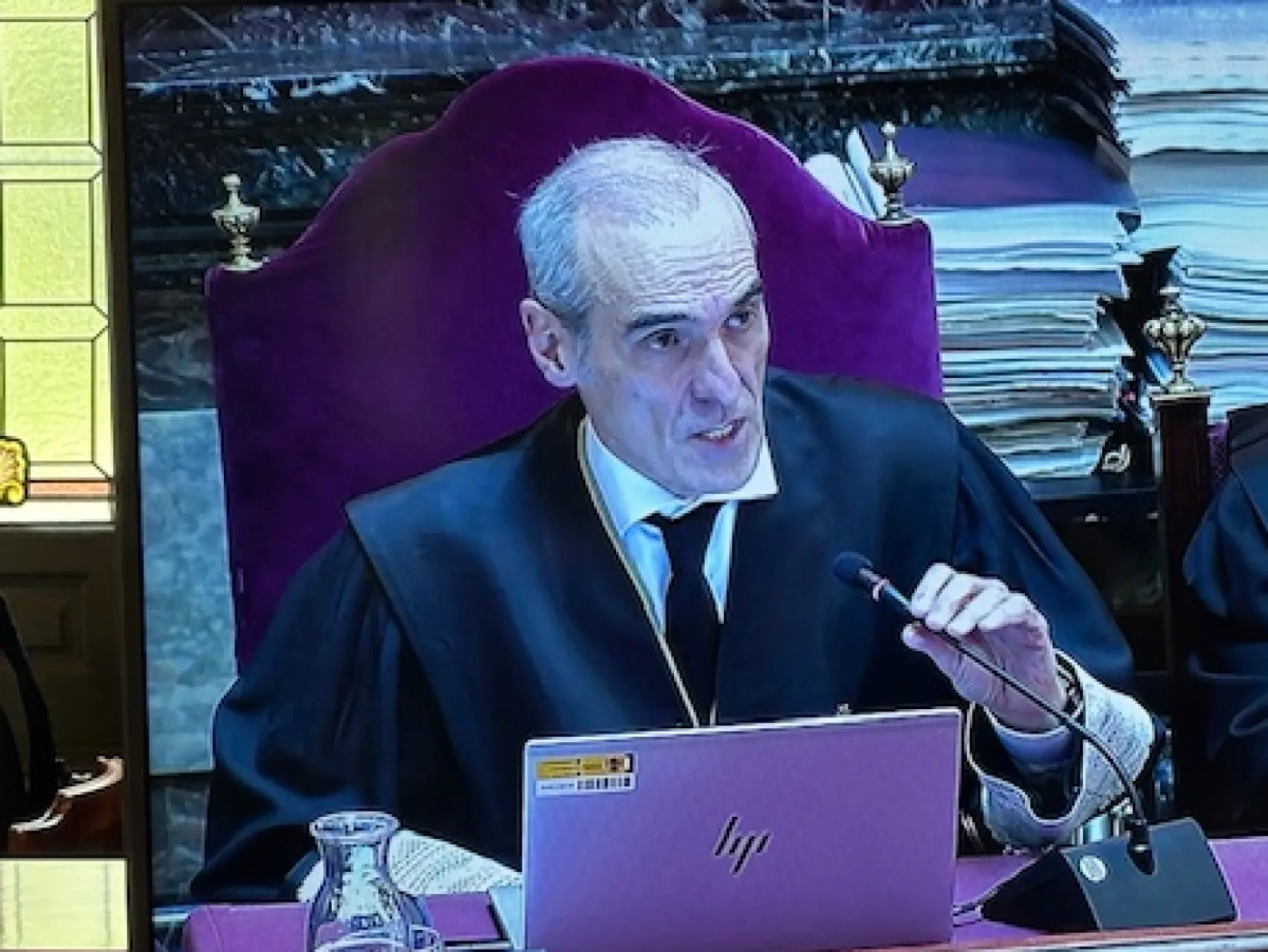 Alejandro Luzón, este lunes en el juicio./