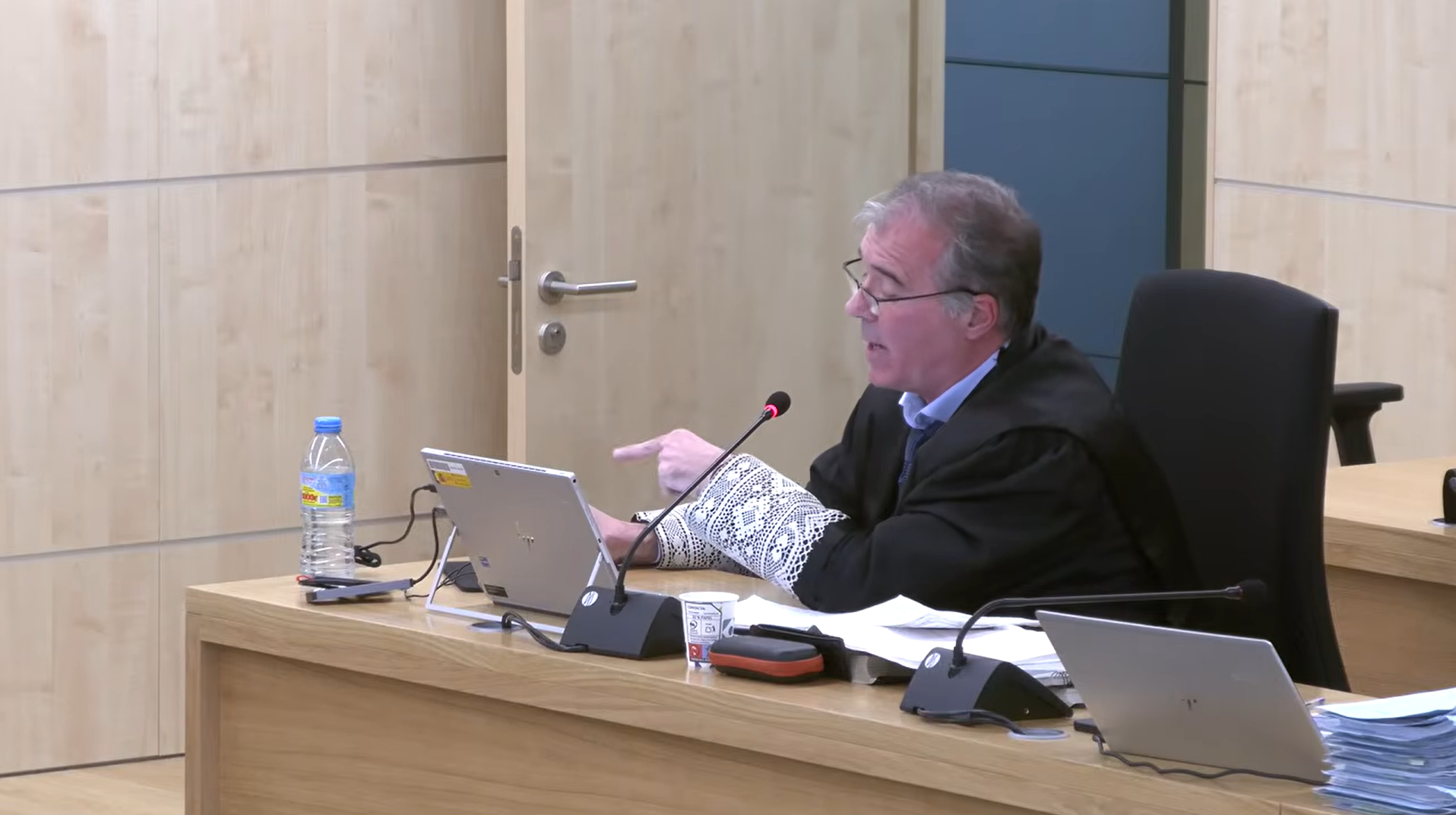 El fiscal Fernando Bermejo en su intervención de este martes en la Audiencia Nacional.